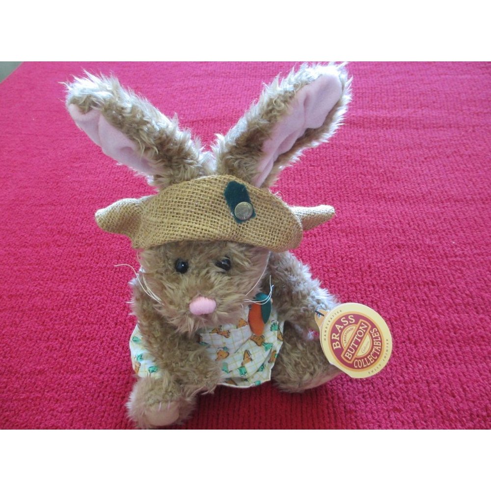 THE BRASS BUTTON BEAR COLLECTIONS, "FLORA" HARE OF SERENITY